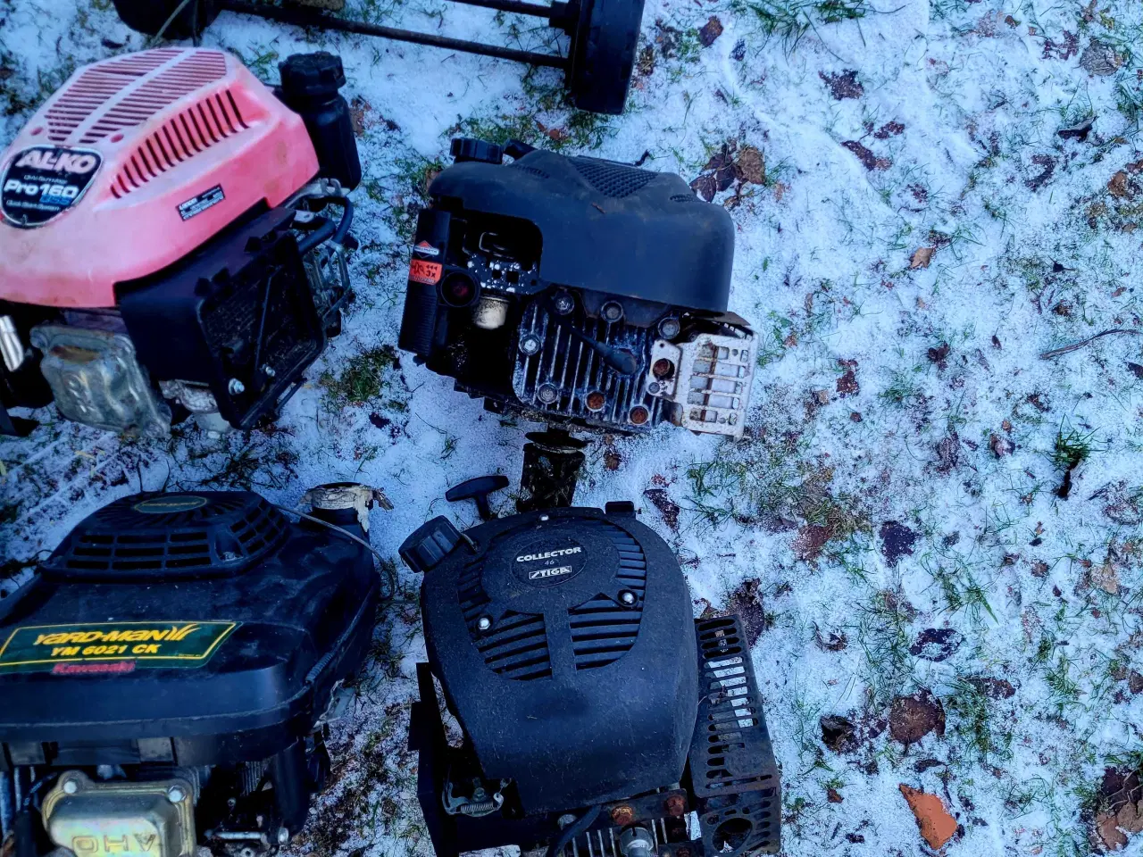 Billede 4 - 10 defekte plæneklipper motor 