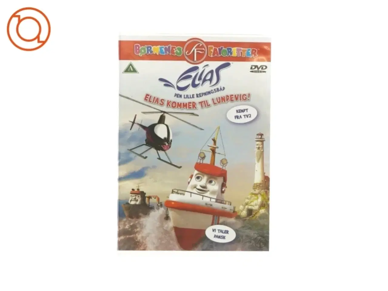 Billede 1 - Elias den lille redningsbåd - Elias kommer til Lundevig (DVD)