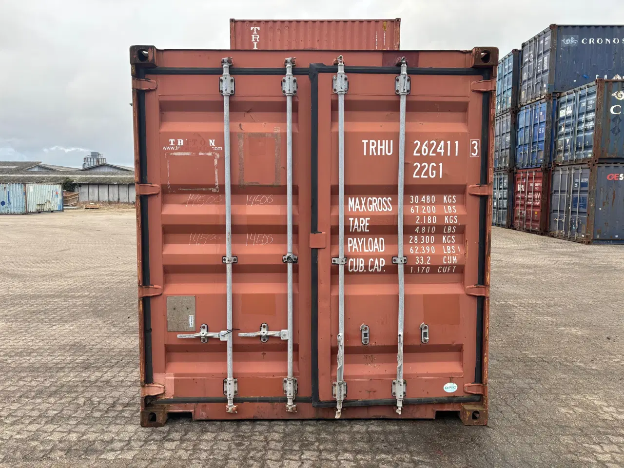 Billede 1 - 20 fods Container - ID: TRHU 262411-3