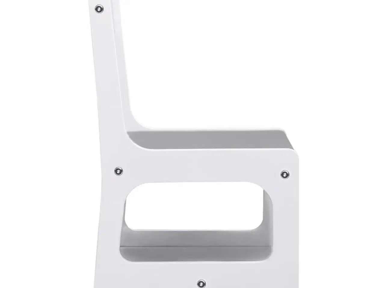 Billede 12 - Børnebord med 2 stole MDF hvid