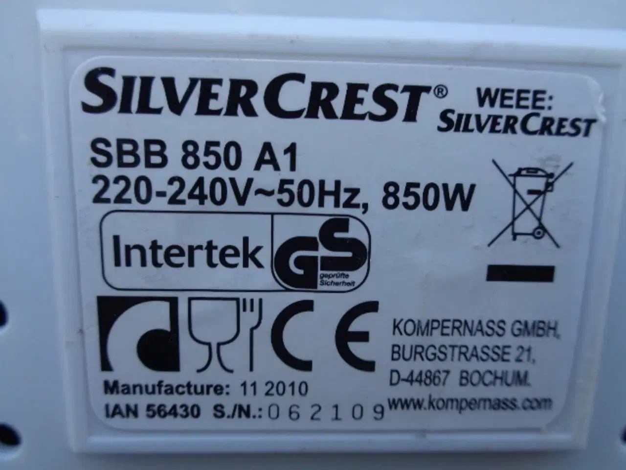 Billede 6 - Bagemaskine