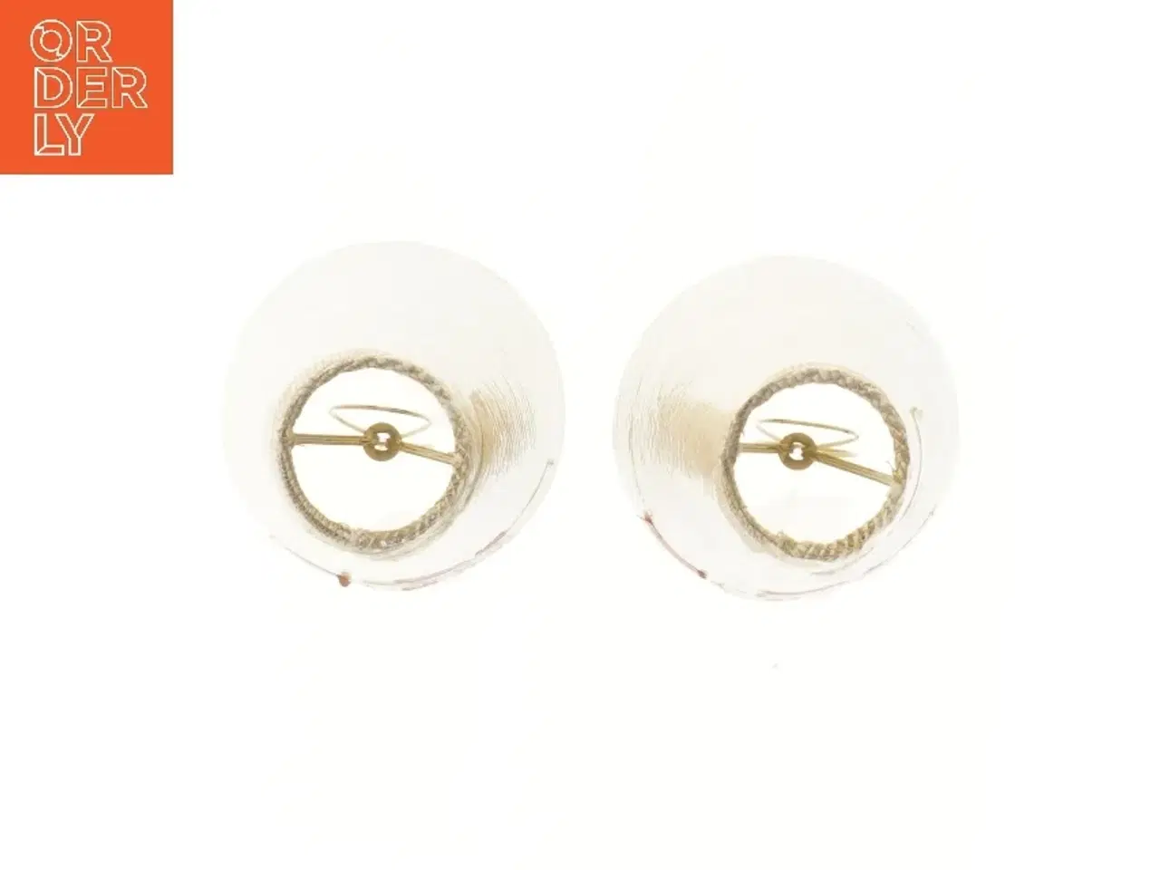 Billede 2 - Lampeskærme i flettet materiale fra Ørslev (str. 14 cm)