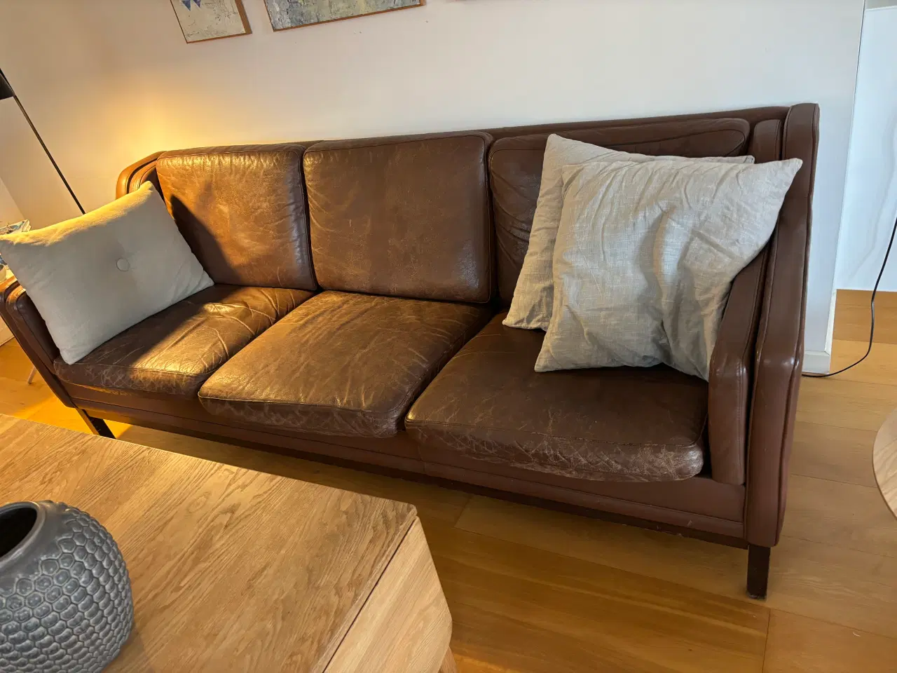Billede 3 - Læder stue Mogens Hansen