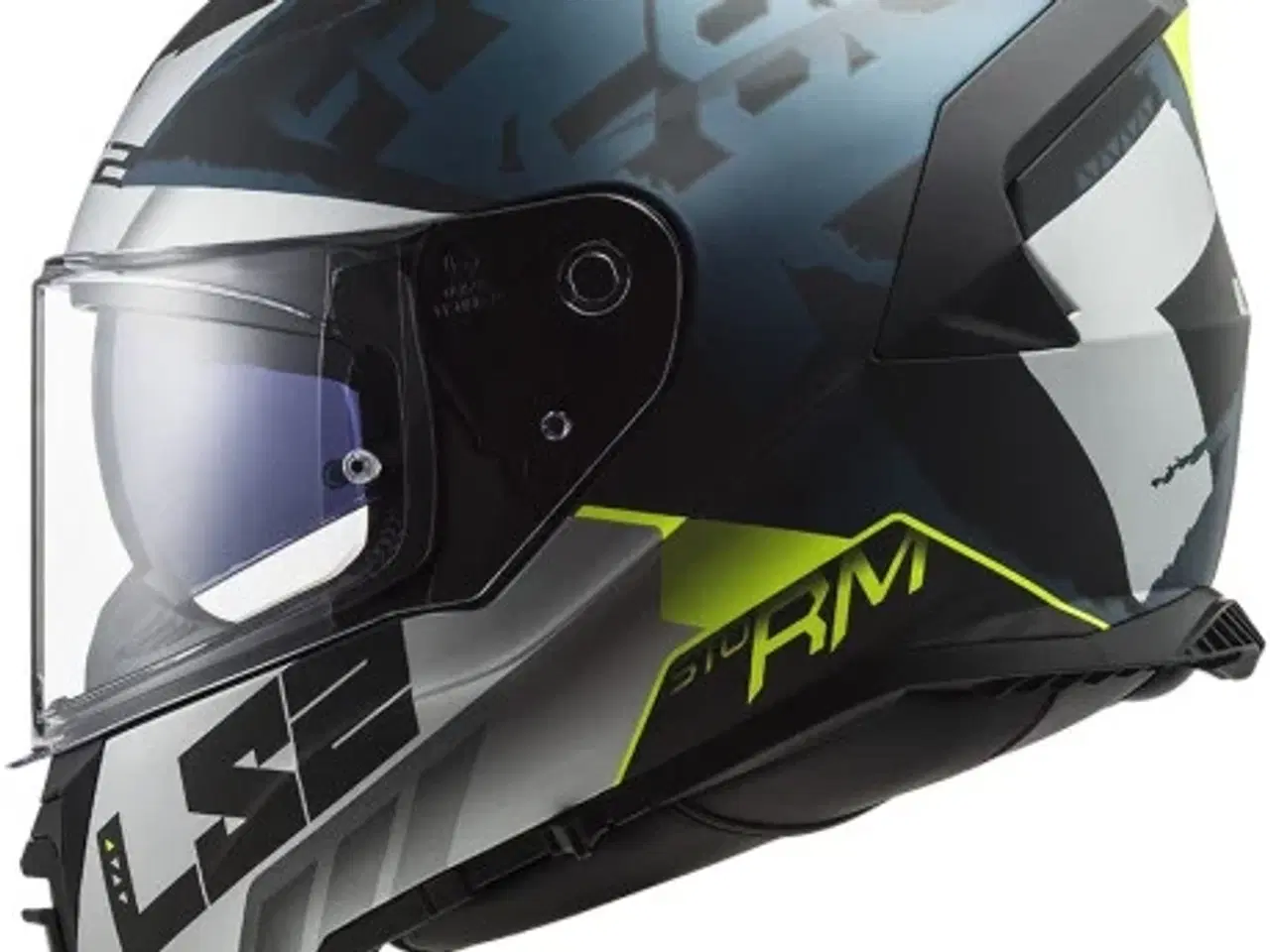 Billede 4 - LS2 STORM SPRINTER B SILVER COBALT