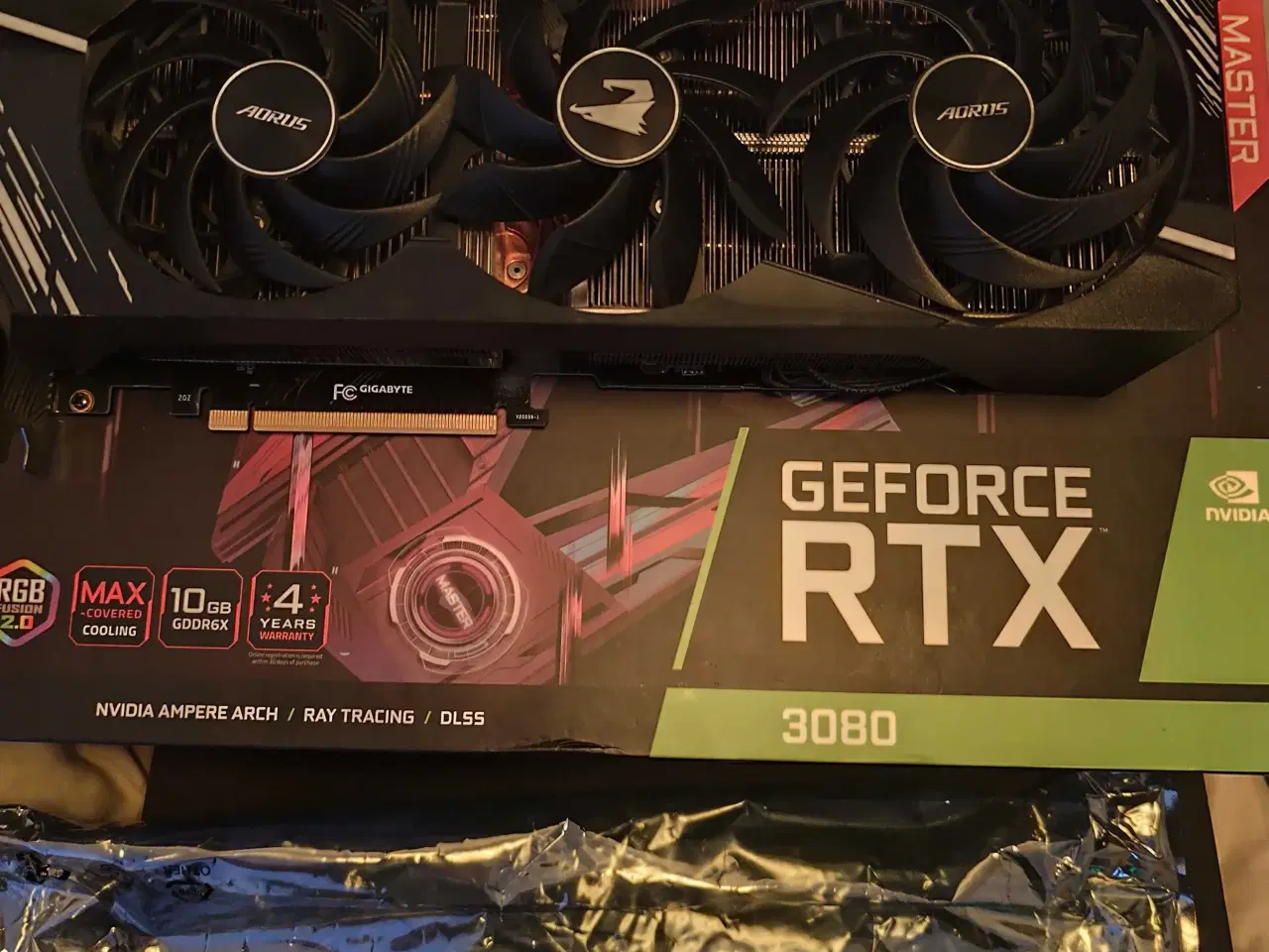 Billede 1 - RTX 3080 gigabyte Aorus Elite