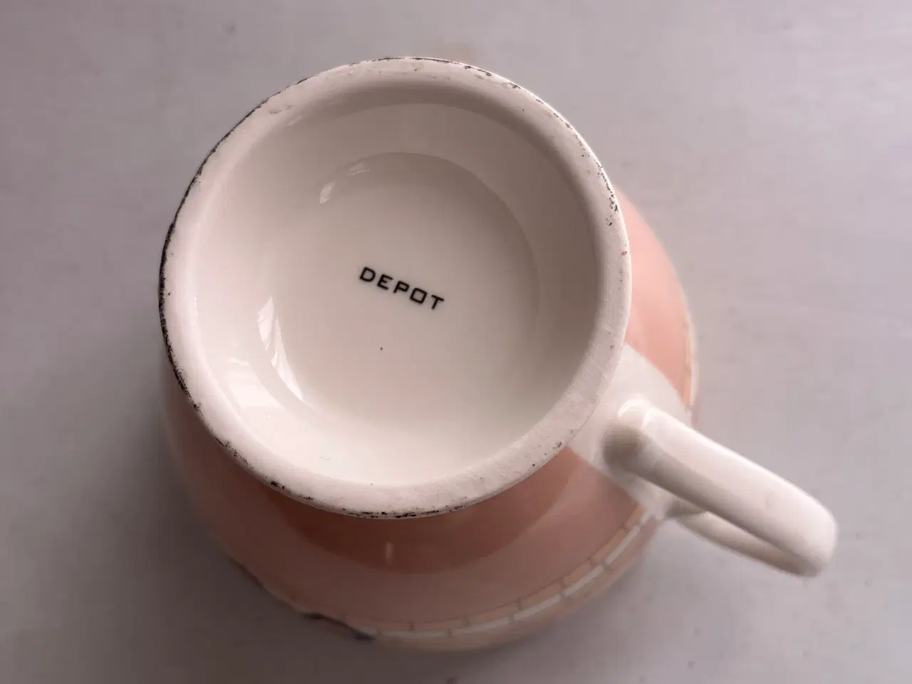 Billede 2 - Dekor Tekop med sommerfugle design