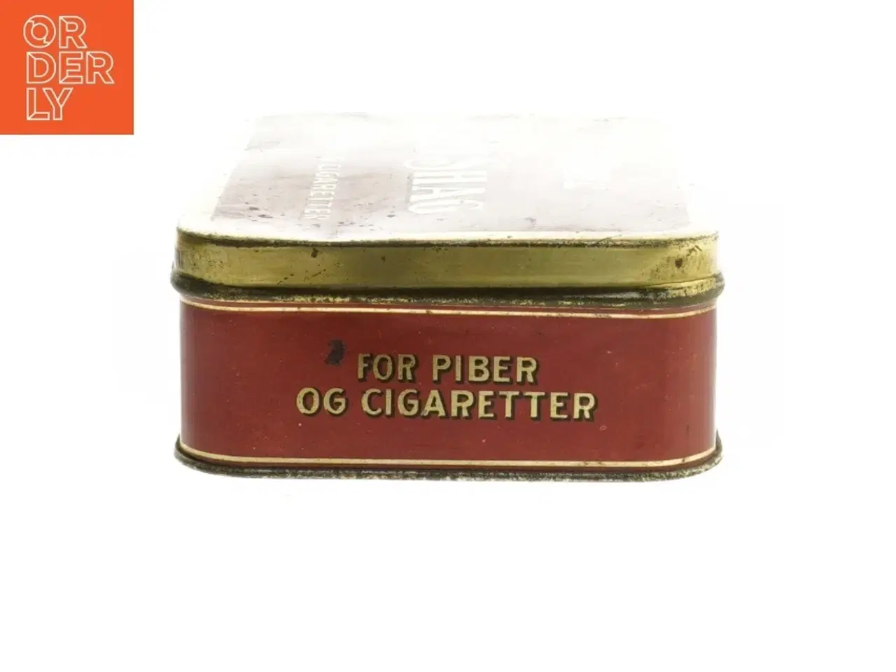 Billede 2 - Vintage tobaksdåse C.W. Obel Bali Shag (str. 5x16x12 cm)