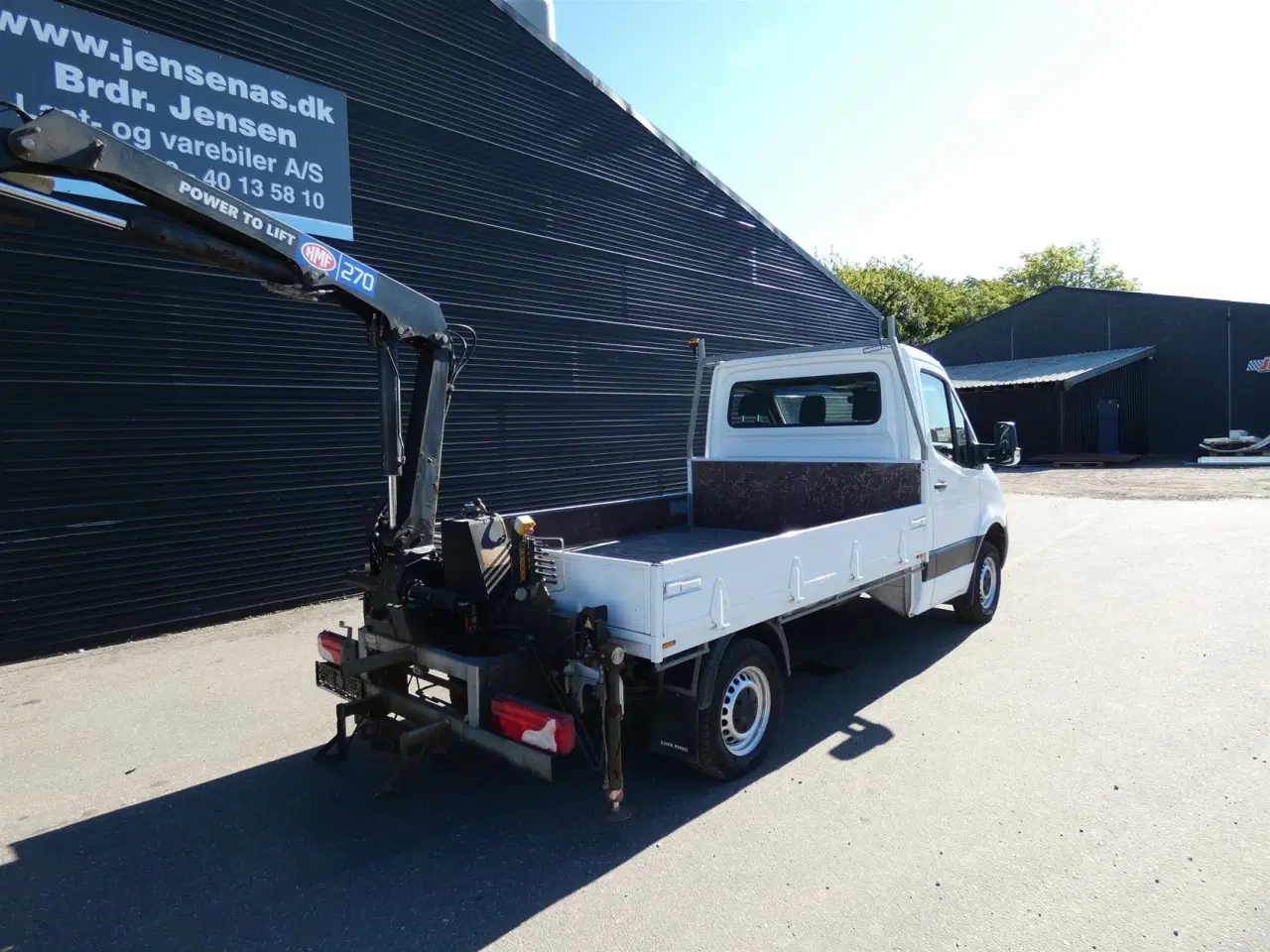 Billede 5 - Mercedes-Benz Sprinter 316 LAD/ KRAN 2,1 CDI A2 163HK Ladv./Chas. Man.