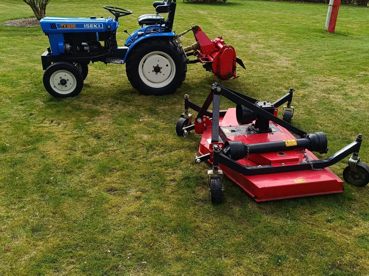 Billede 1 - Iseki tx1500 med maskiner