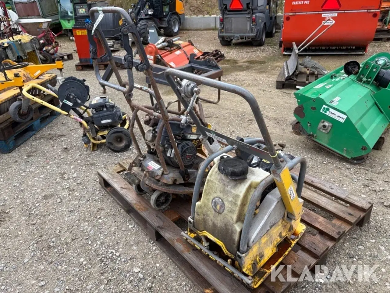 Billede 3 - Pladevibratorer Wacker Neuson/Atlas Copco WPU1550/LF130 - 2 styk