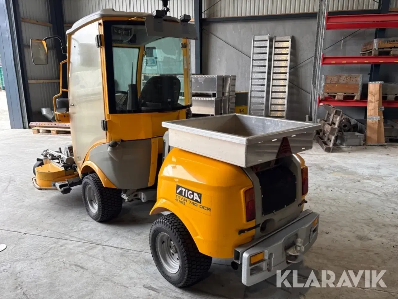 Billede 4 - Redskabsbærer Stiga Titan 740 DCR