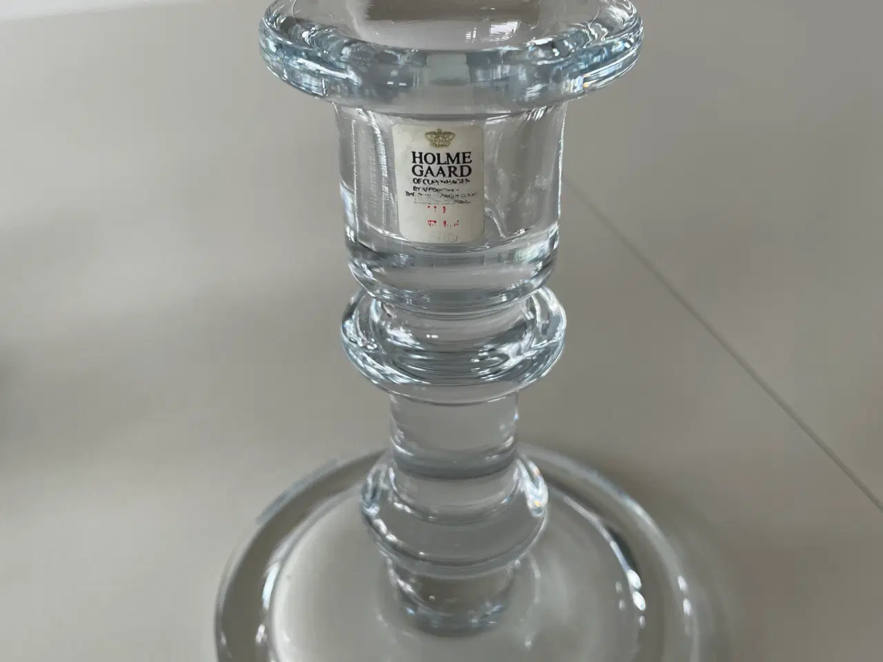 Billede 4 - Flotte lysestager fra HOLMEGÅRD GLASVÆRK