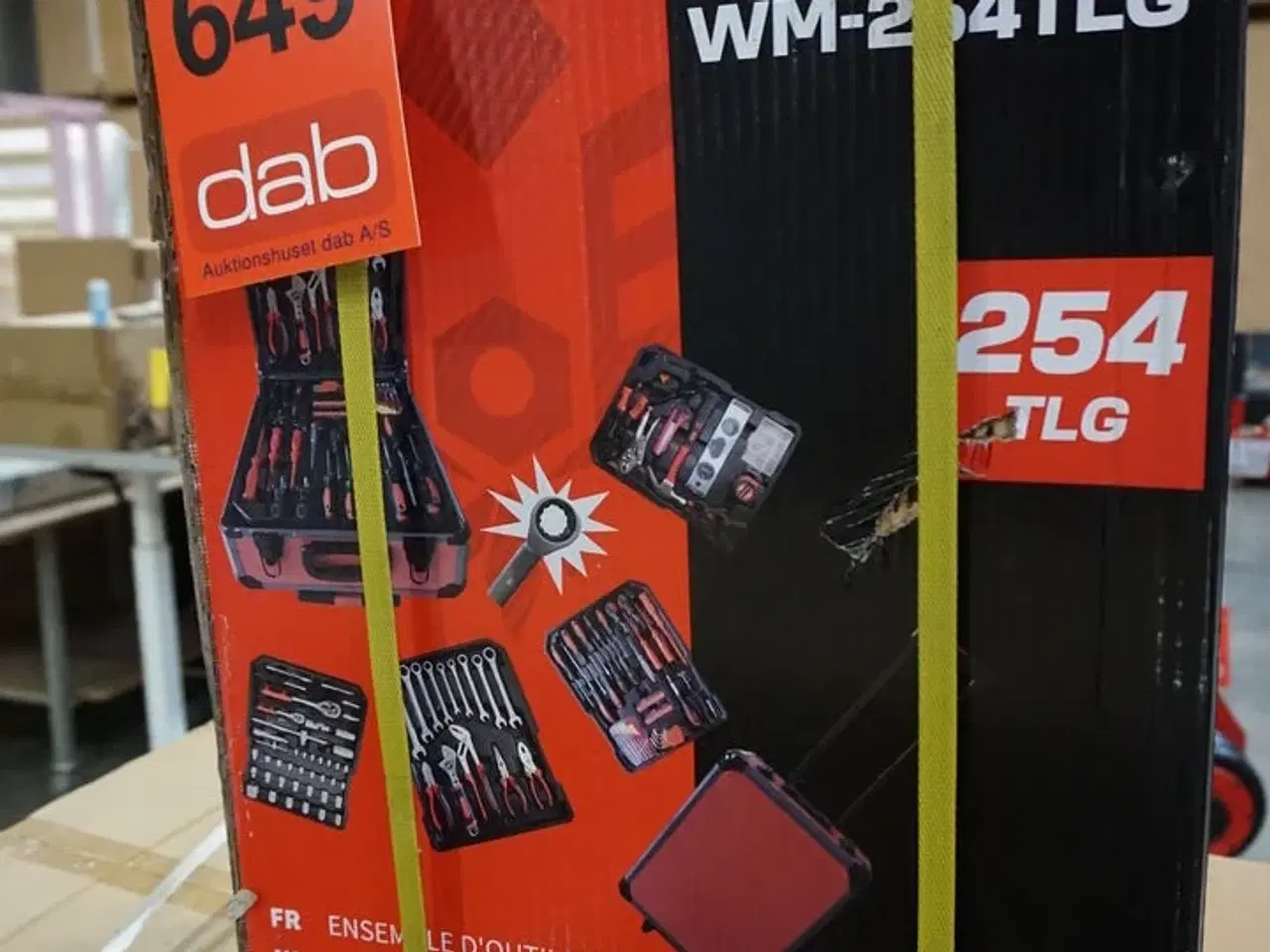 Billede 3 - Widmann WM-254TLG: 254 stykker professionelt værktøjssæt i trolley