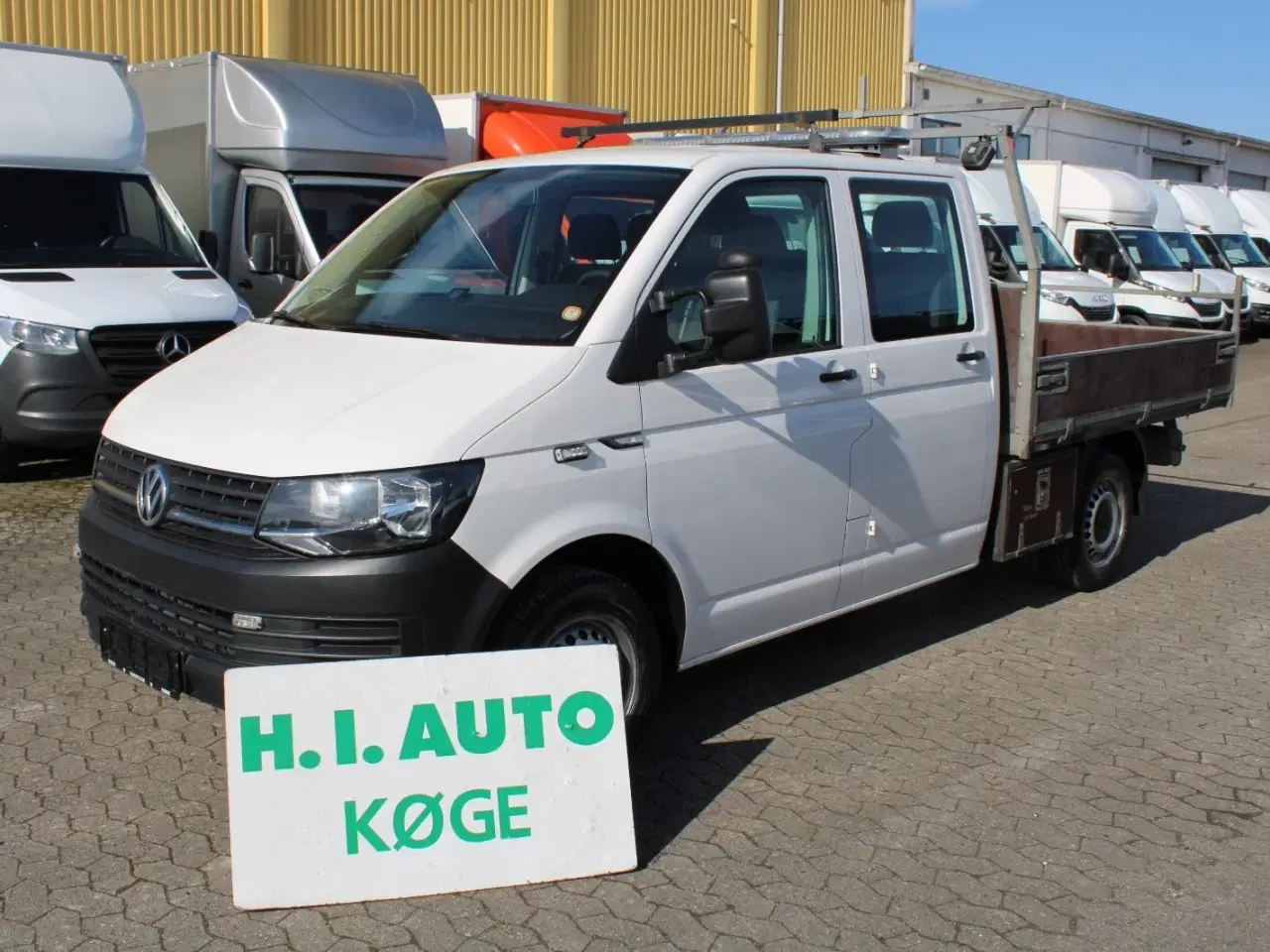 Billede 1 - VW Transporter 2,0 TDi 140 Mandskabsvogn m/lad