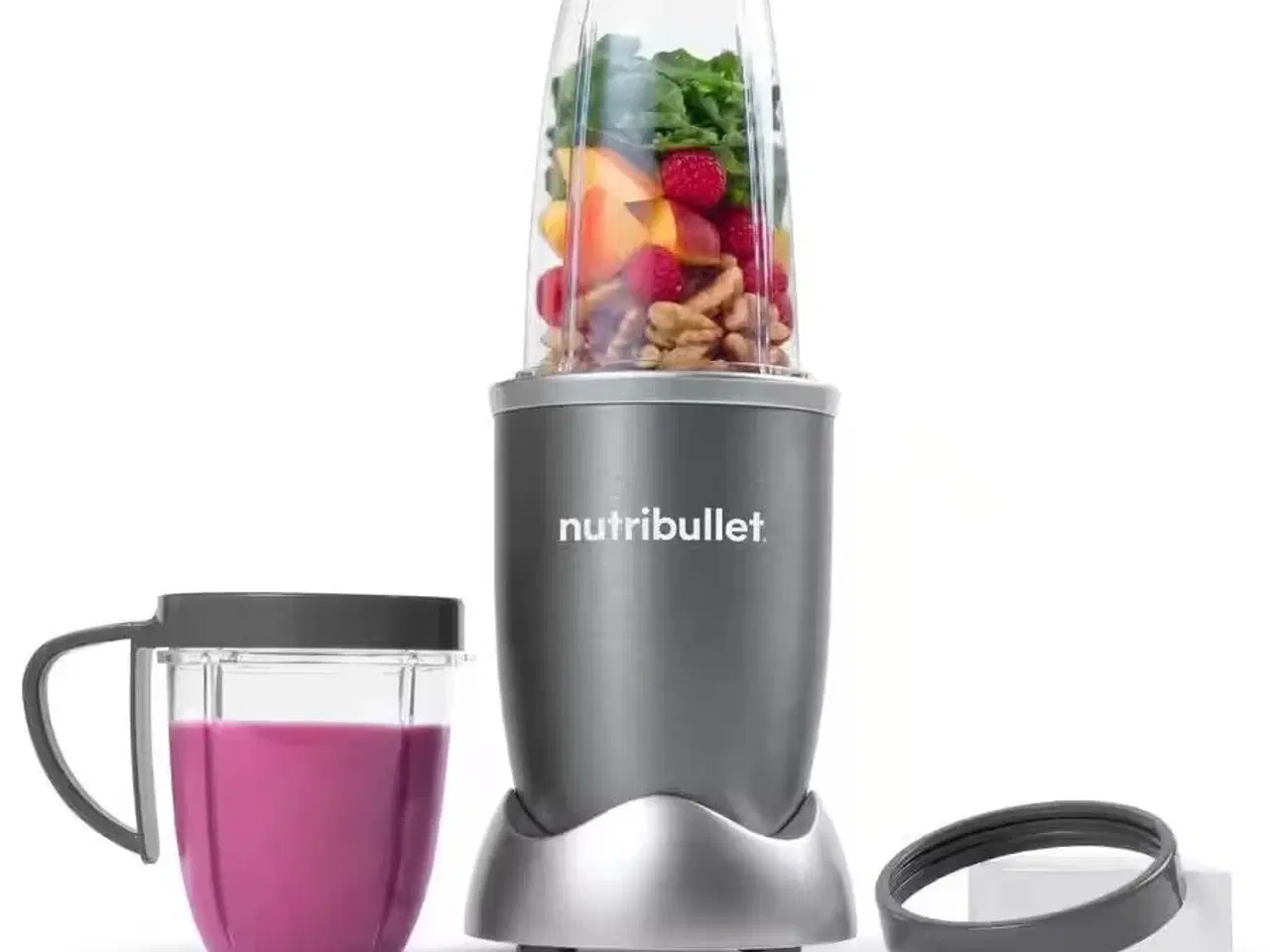 Billede 1 - Blender NutriBullet Original 600 med tilbehør 0,7 l 600 W – sølv