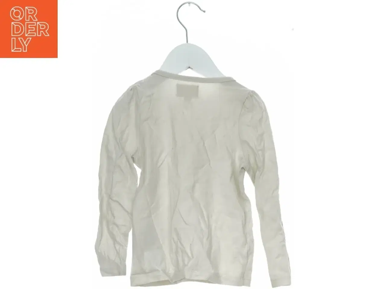 Billede 2 - Langærmet bluse med hjerte design fra Creamie (str. 98)