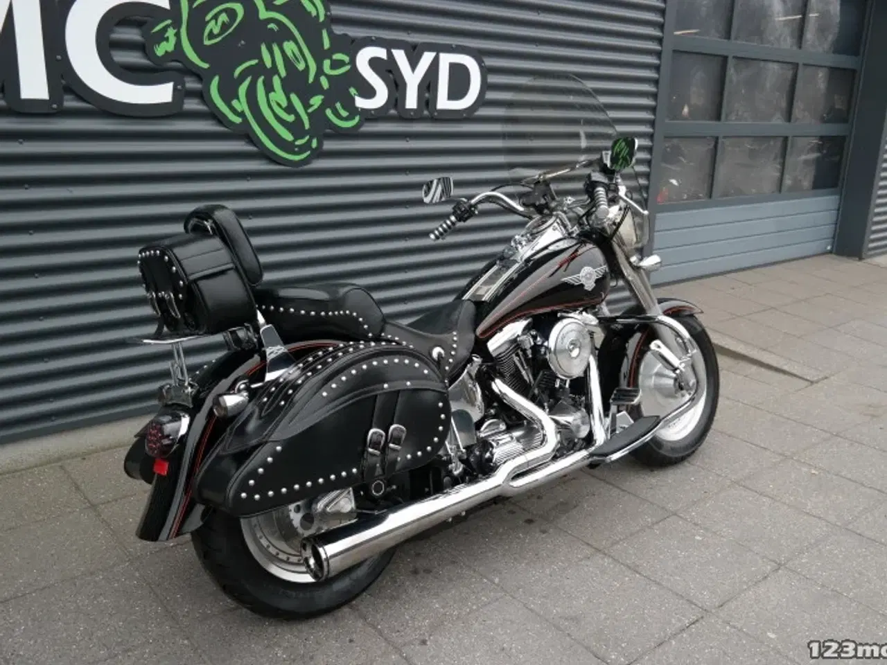 Billede 3 - Harley-Davidson FLSTF Fat Boy MC-SYD       BYTTER GERNE