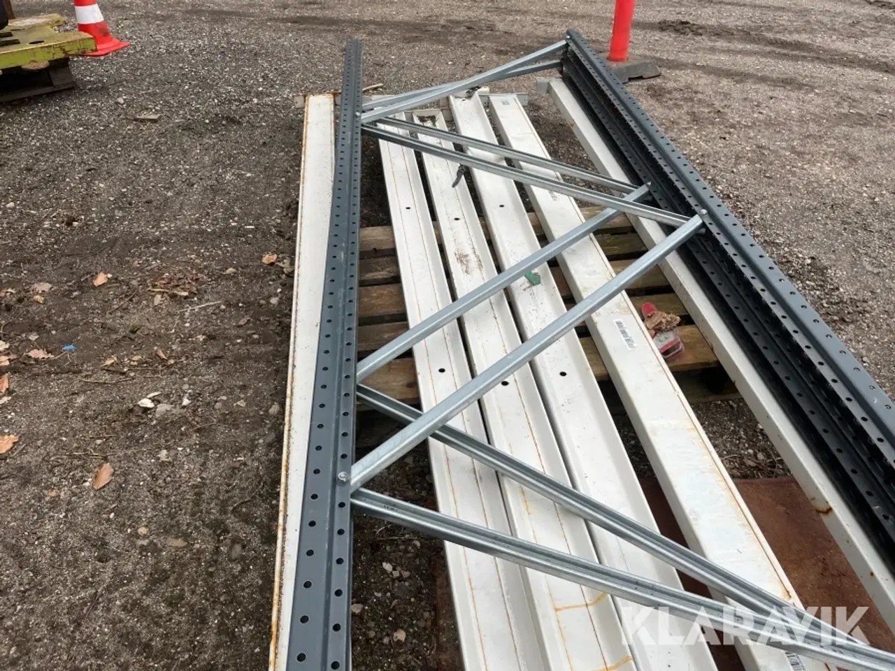 Billede 4 - Pallereol med 3 hylder