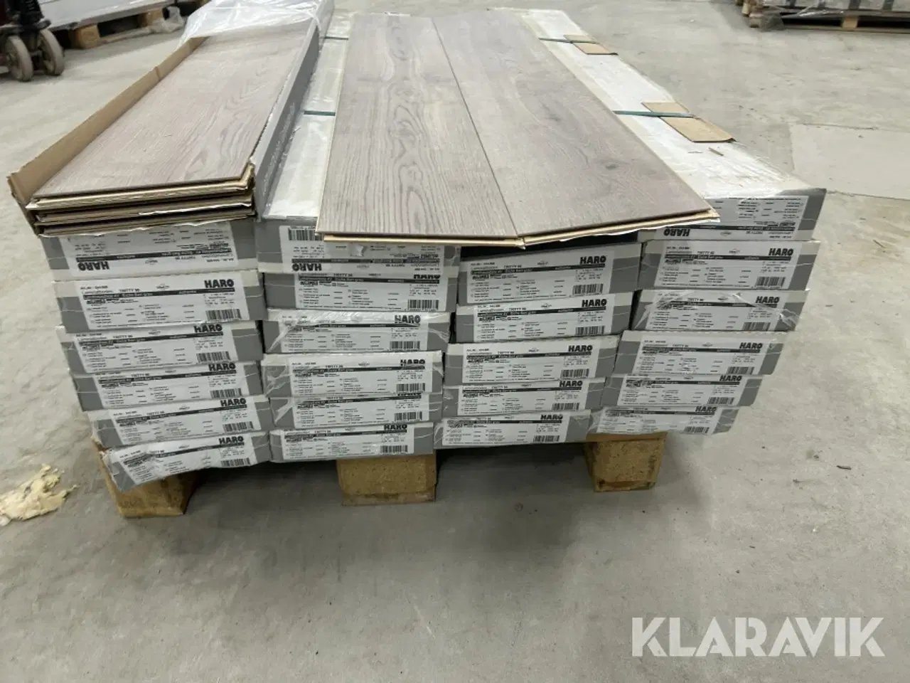 Billede 4 - Laminatgulv Haro Eiche Bari Grau 41m2
