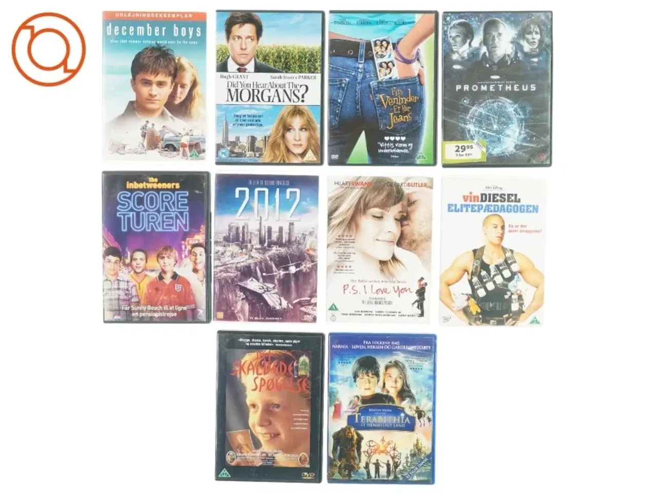 Billede 1 - Blandet film (10 stk) fra DVD