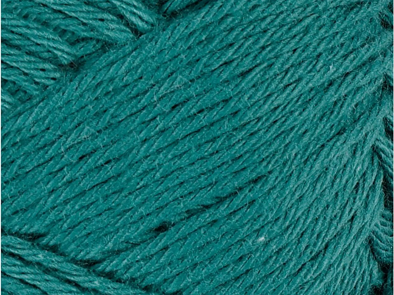 Billede 1 - Bomuldsgarn 8/4 - Petroleum, 170m, 50g