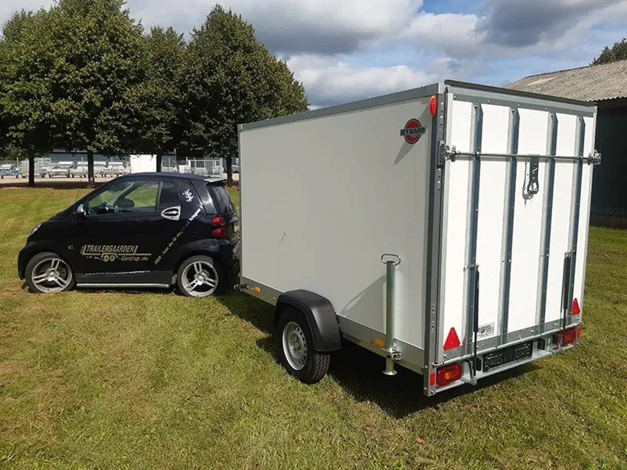 Billede 9 - Stema Cargo 255x157x184 1 akslet 1300 kg Rampe