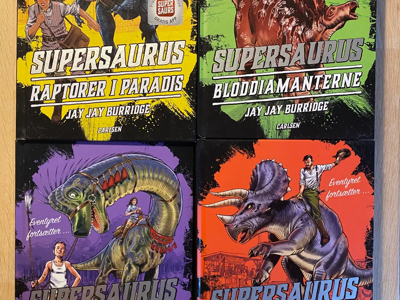 Billede 7 - Bøger, Supersaurus 1-4