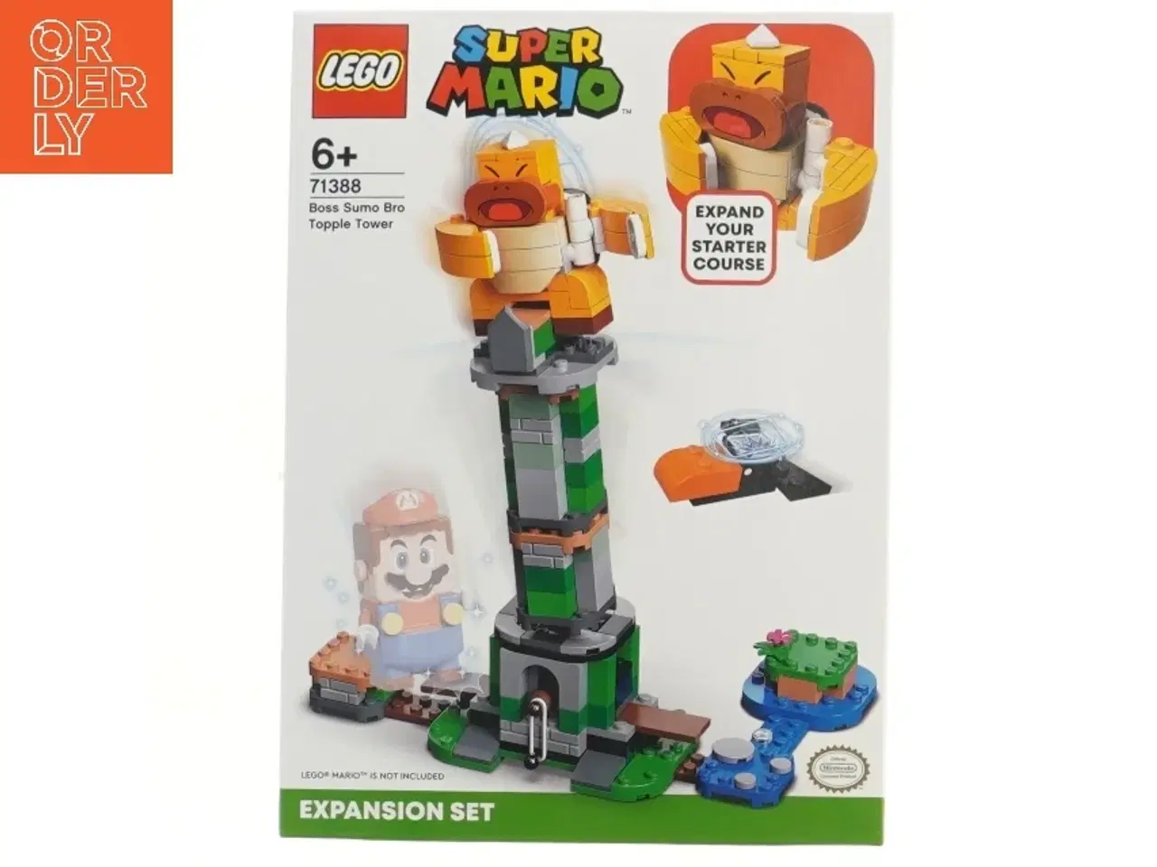 Billede 1 - LEGO Super Mario Boss Sumo Bro Topple Tower - Udvidelsessæt fra Lego (str. 26x6x19 cm)