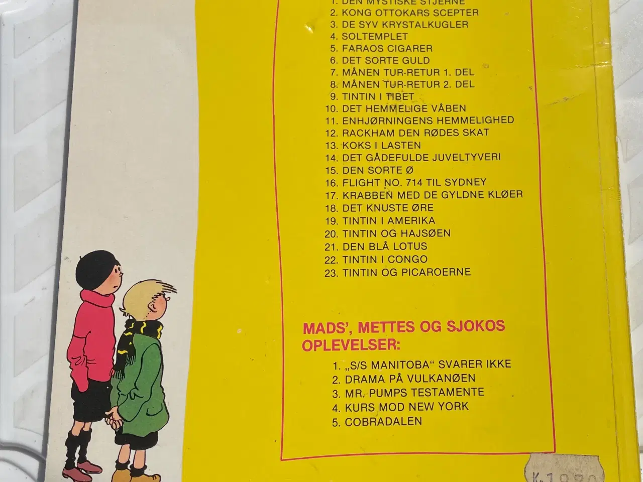Billede 5 - Hergé Her kommer Lars og Lue, 1+2