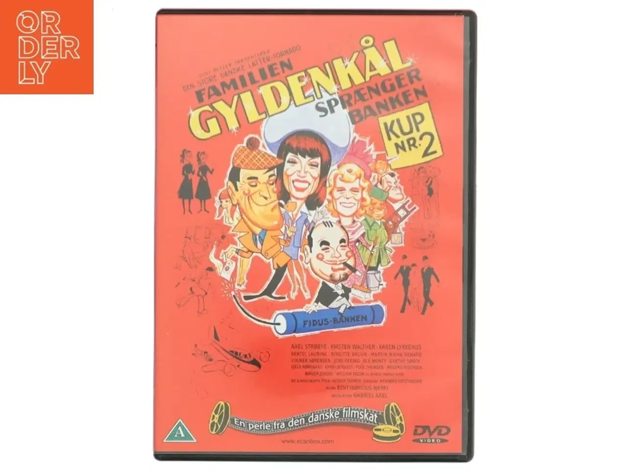 Billede 1 - Familien Gyldenkål 2 - Sprænger Banken - Danske Perler