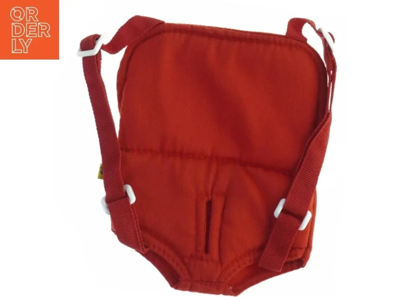 Billede 2 - Rød dukke bæresele fra Build a Bear (str. 17 x, 14 cm)