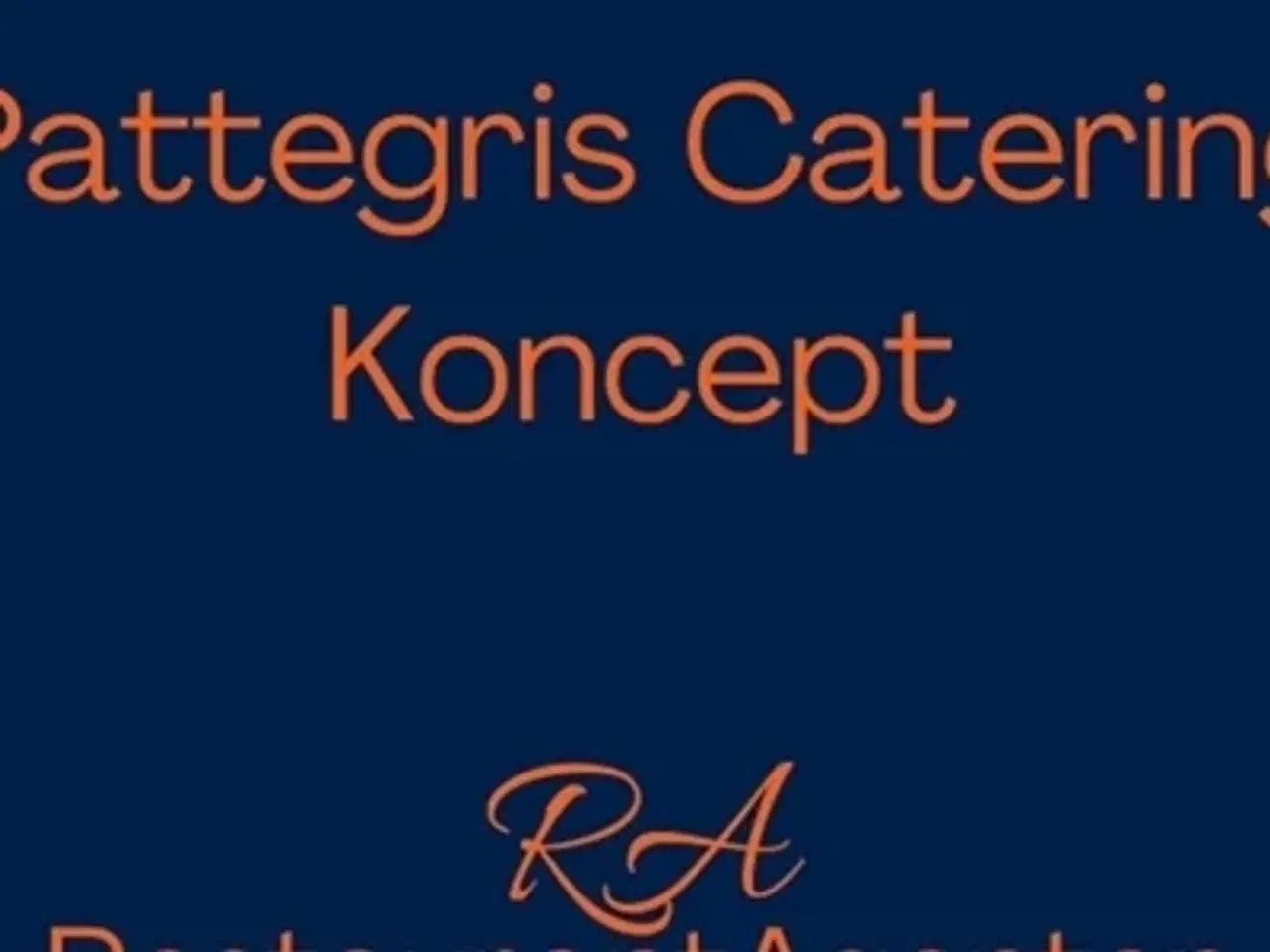 Billede 1 - PROFITABELT PATTEGRIS CATERING KONCEPT TIL SALG