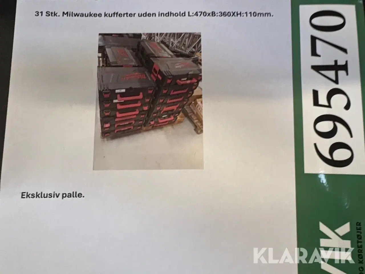 Billede 6 - Værktøjskasser Milwaukee 31 styk