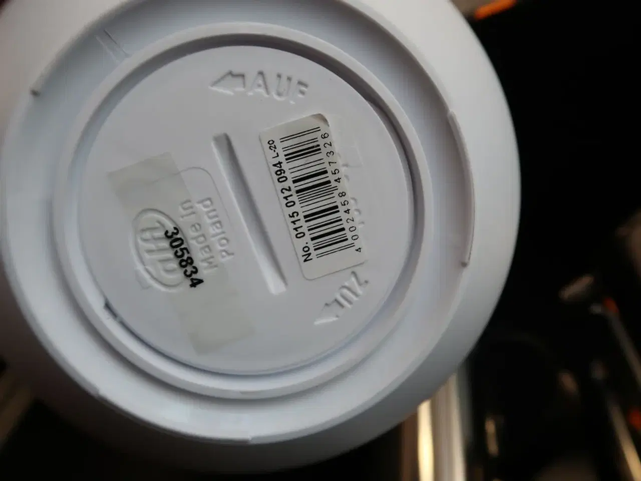Billede 2 - Termokande ALFI kugle 1 ltr Frostet hvid
