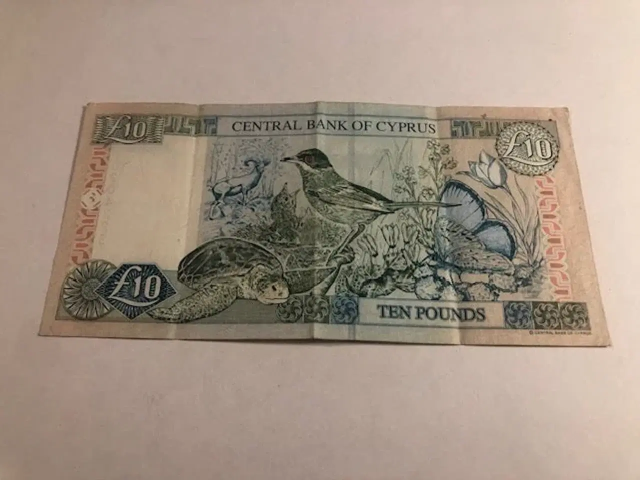 Billede 2 - 10 Pounds Cyprus 1998