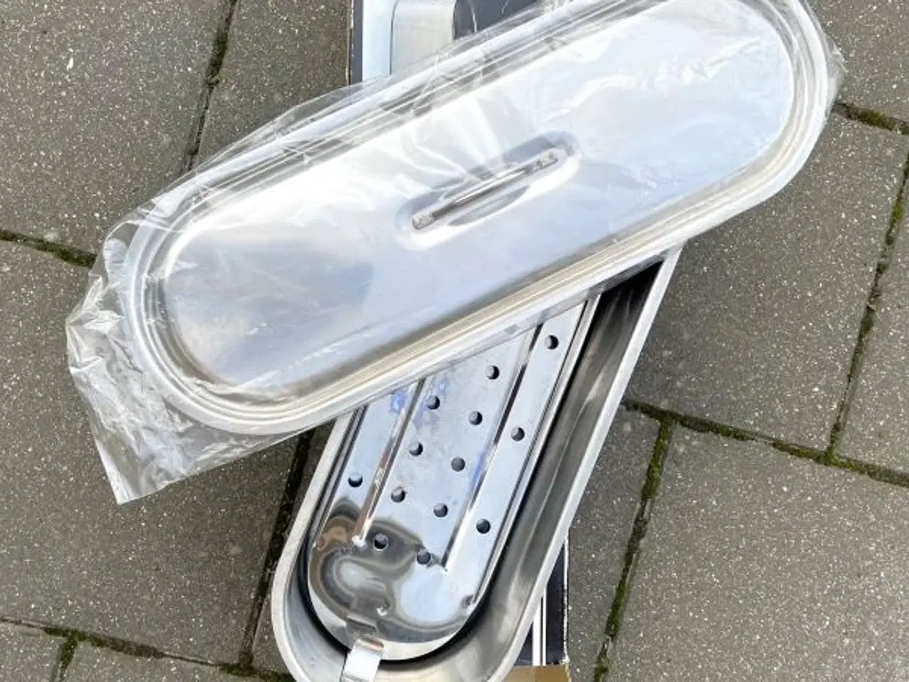 Billede 1 - Fiskegryde i rustfrit stål - har ikke været brugt
