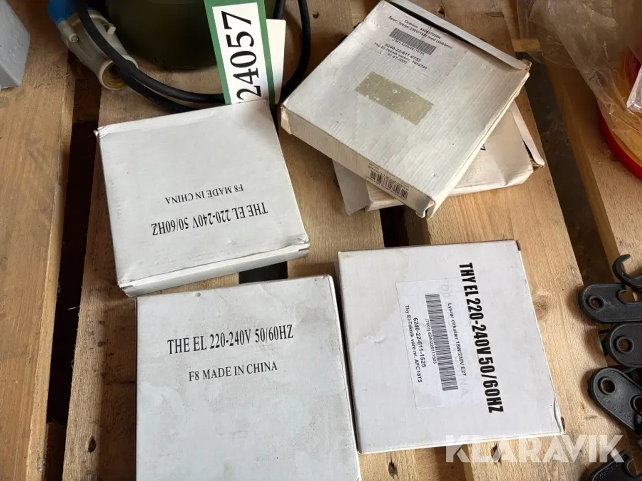 Billede 7 - Belysningssæt med CEE stik 8 styk