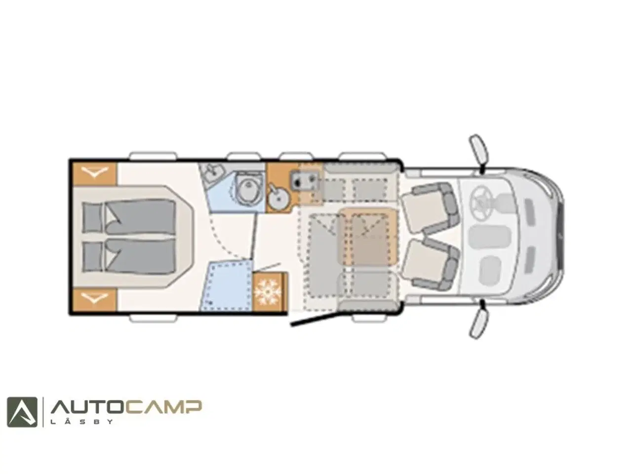 Billede 2 - 2023 - Dethleffs Just GO T7055 DBL AUT.