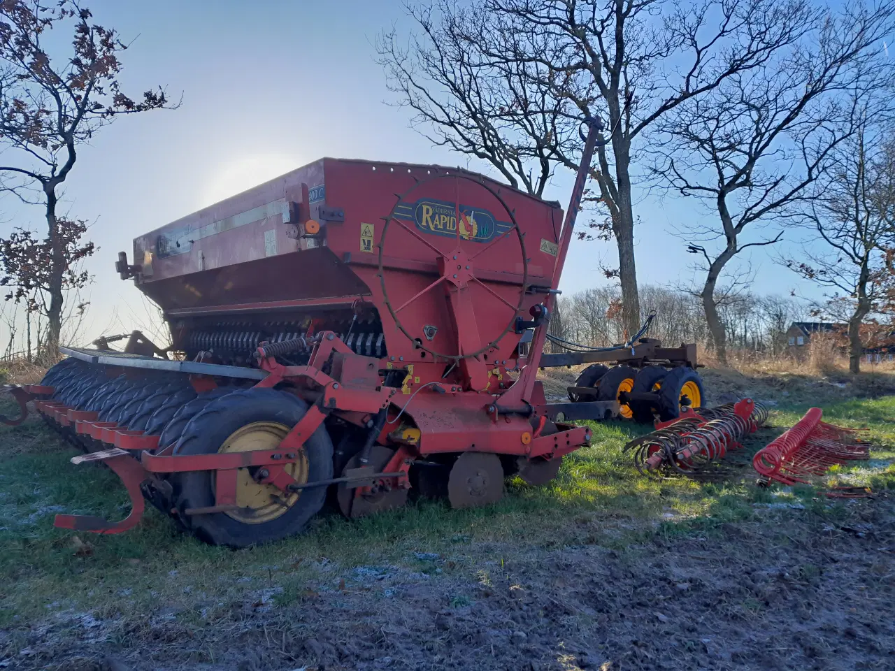 Billede 14 - Väderstad Rapid 400c brandskadet