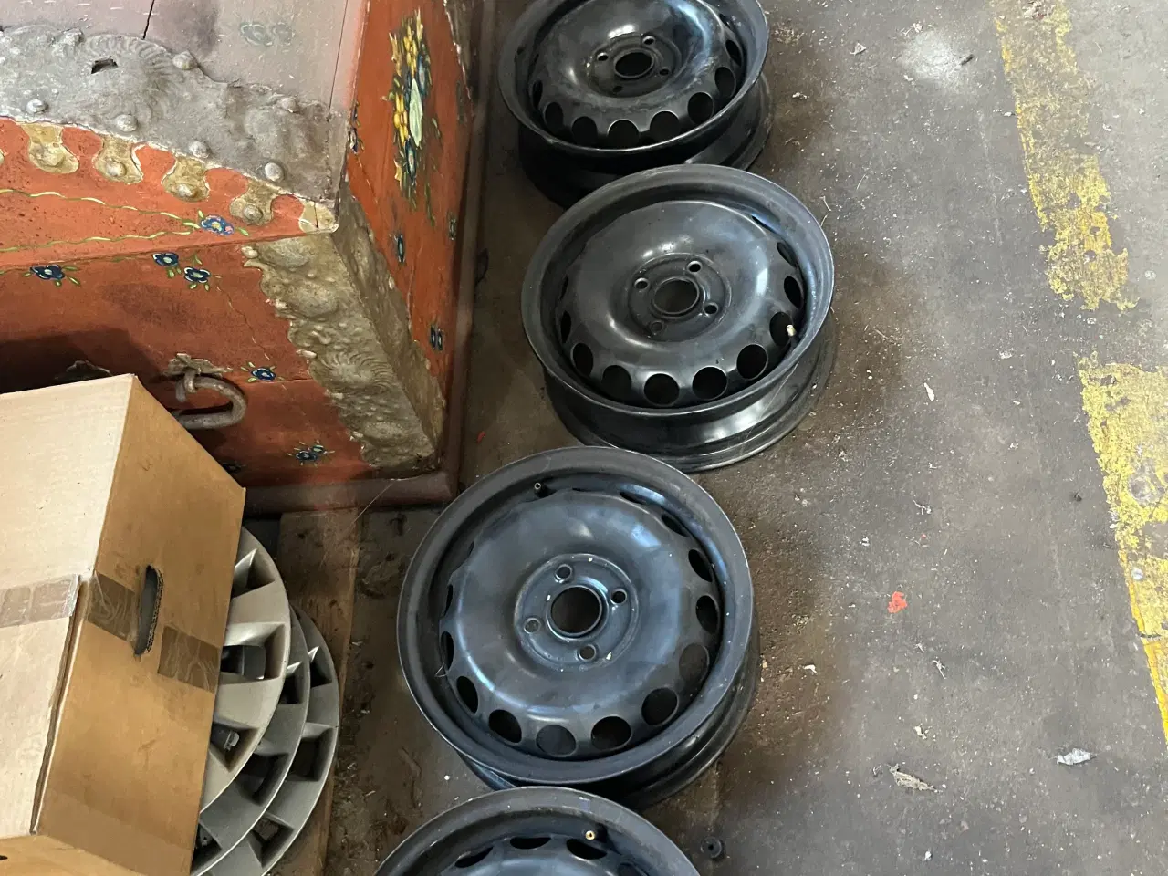 Billede 2 - 4 stålfælge 14” til Citroen C1,Peugeot 107 og Aygo