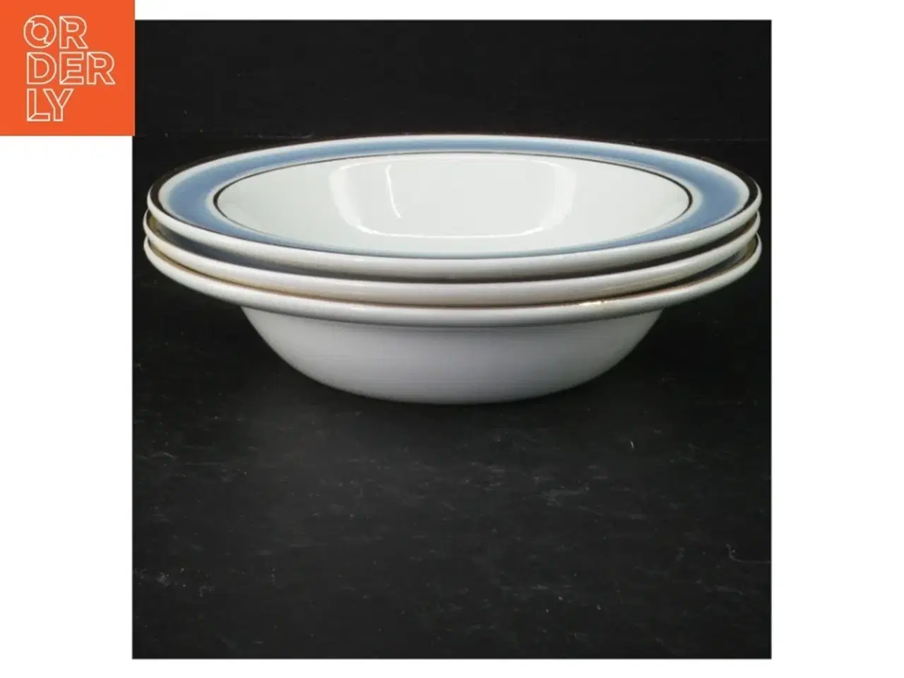 Billede 2 - Porcelænstallerkner med historiske motiver fra Arabia (str. 17 cm)