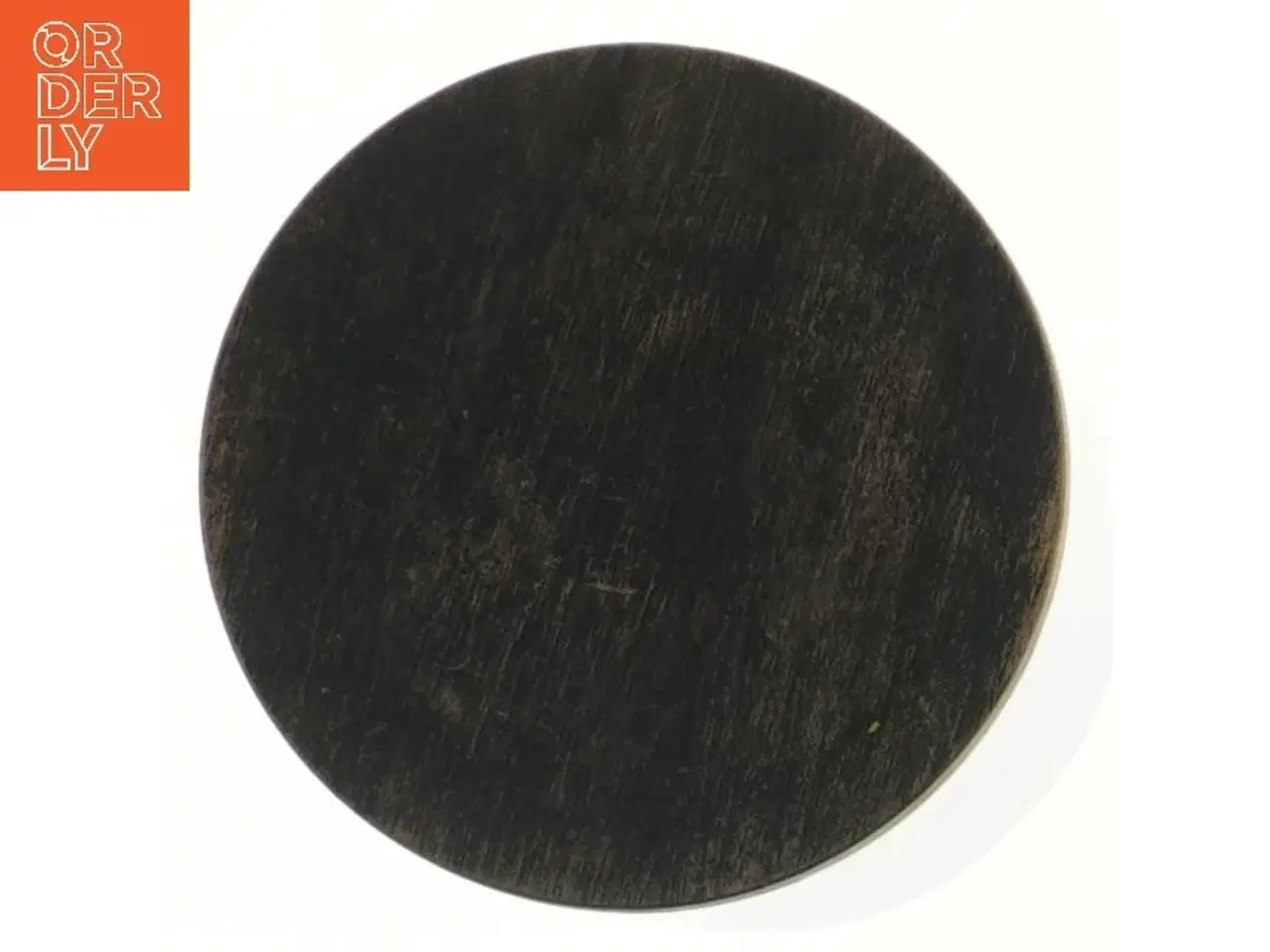 Billede 2 - Kakao krukke med trælåg fra Knabstrup (str. 12,5 cm)