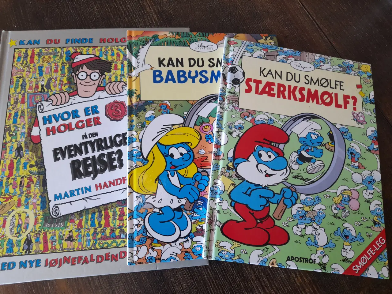Billede 1 - Find Holger + Kan du smølfe Baby- & Stærksmølf? 