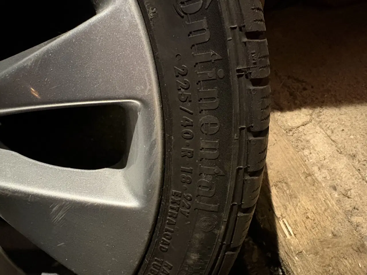 Billede 5 - Originale 18” Opel alufælge 5x105 med vinterdæk