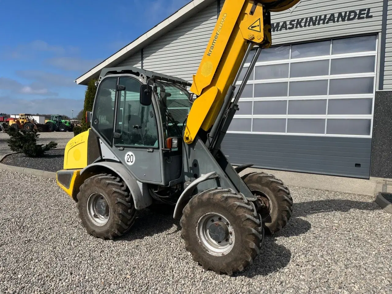Billede 16 - Kramer 750T Allrad med pallegafler og adabter. Med teleskop-arm
