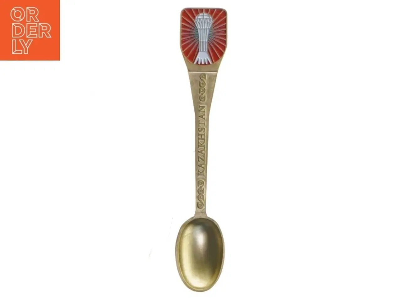 Billede 2 - Souvenir ske fra Kazakhstan (str. 12 cm)