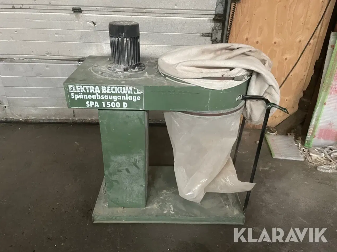 Billede 1 - Spånsuger Elektra beckum SPA1500D