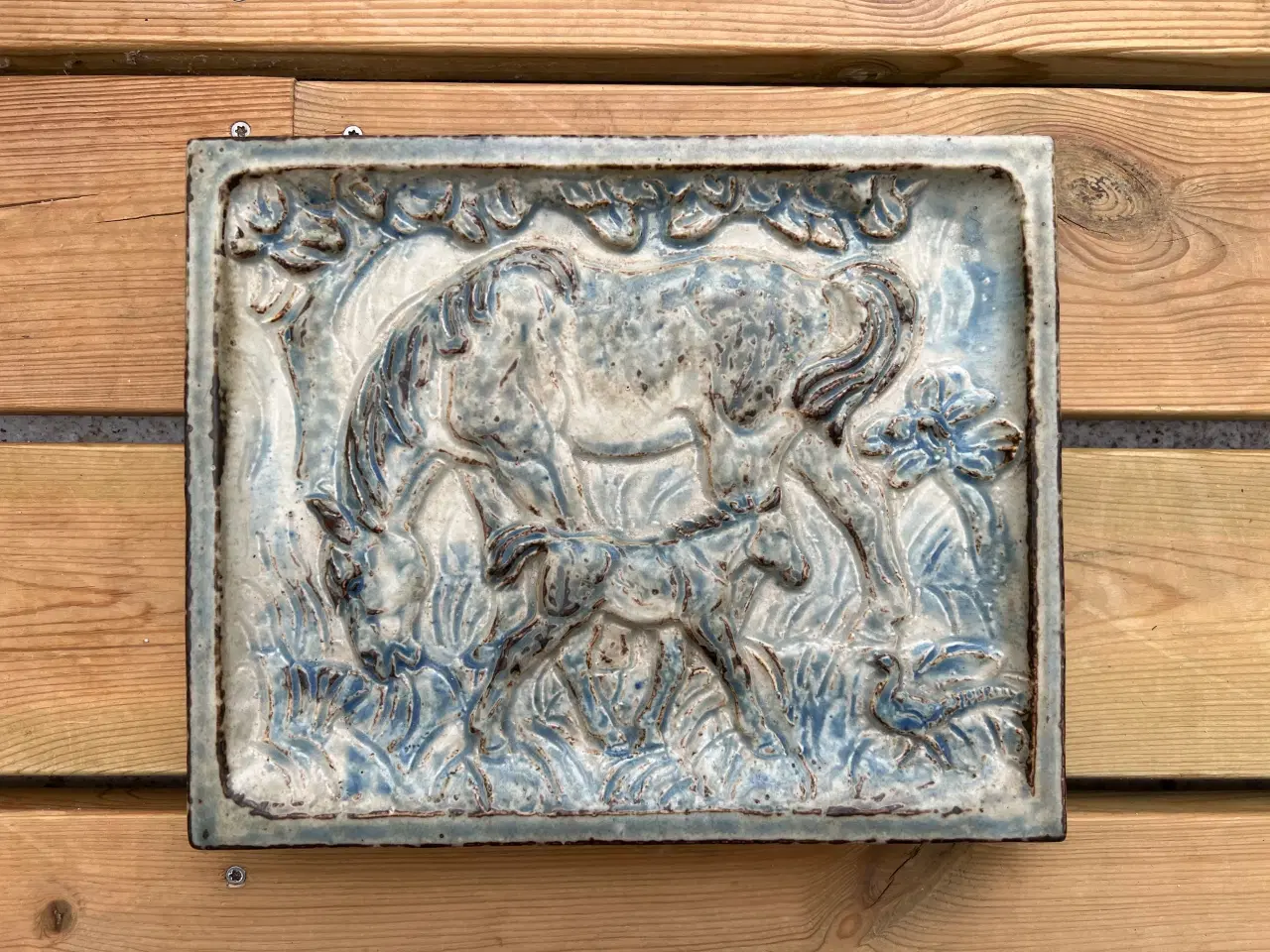 Billede 1 - Væg relief Royal copenhagen