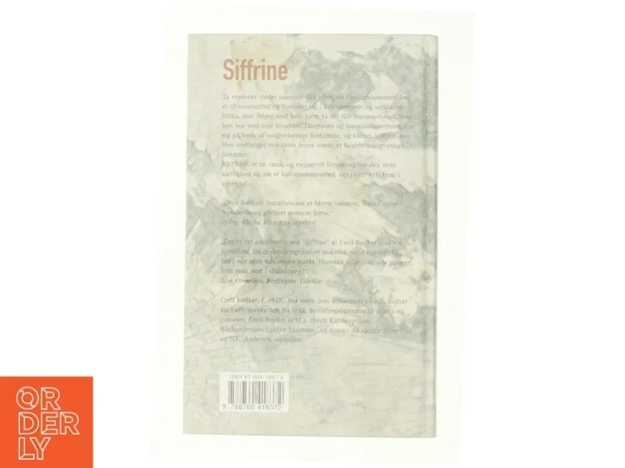 Billede 3 - Siffrine af Cecil Bødker (Bog)