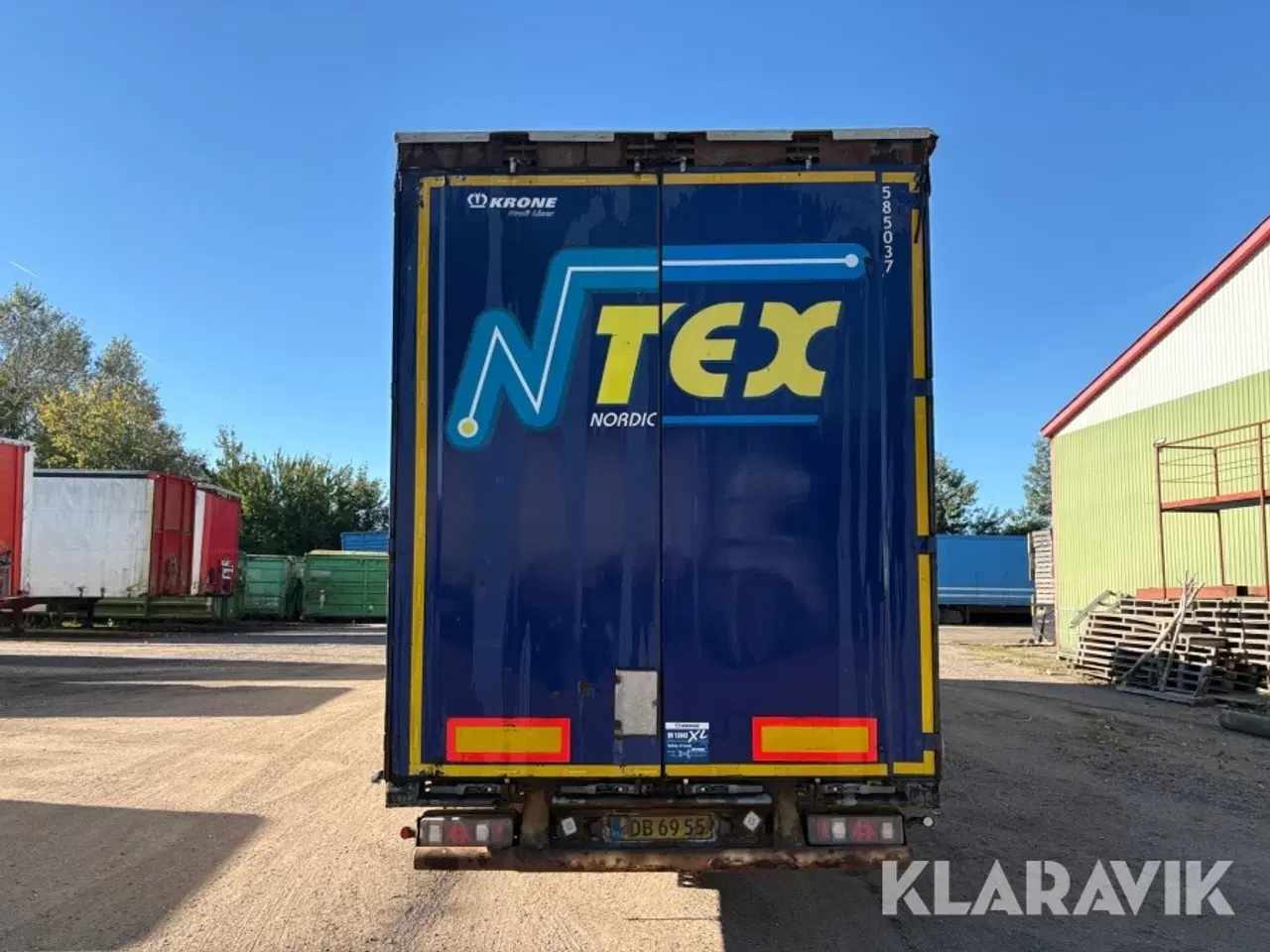 Billede 3 - Gardintrailer Krone Sdp 27 Elb4 megatrailer